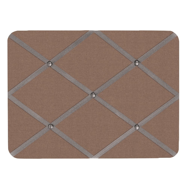 Slim Enclosed Corkboard, 36"x48", Satin Alum Frame/Pearl